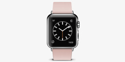 苹果扣现代粉红色产品手表苹果产品