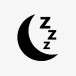 月亮睡眠Modern-UI-New-Icons