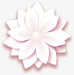 粉色纸花