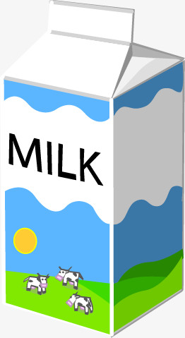 牛奶包装盒子