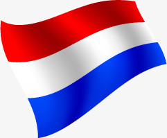 卡通荷兰国旗元素