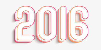2016水晶立体字体