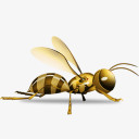 黄蜂蜜蜂Flower-icons