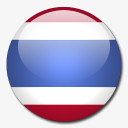 泰国国旗国圆形世界旗