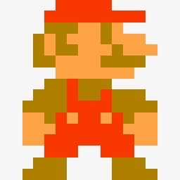 复古的马里奥Super-Mario-icons
