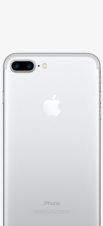 银色苹果手机