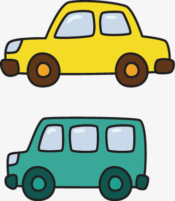 矢量卡通汽车