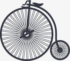矢量自行车车轮