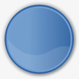圆蓝色的open-icon-library-others-icons