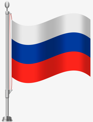 俄罗斯国旗免扣素材