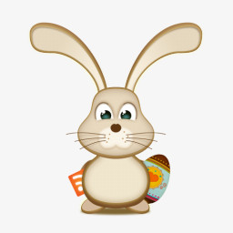 复活节兔子蛋RSS图标