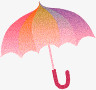 卡通布偶可爱图片 彩色雨伞