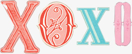 xoxo  字母