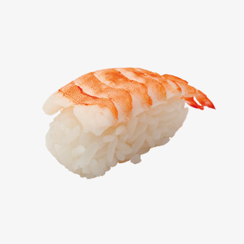 美味的虾仁寿司