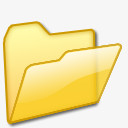 打开文件夹黄色 的XP iCandy 1
