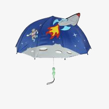 卡通蓝色伞