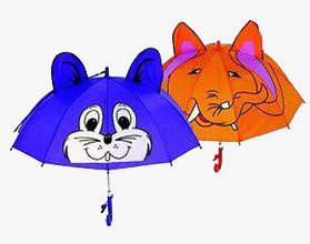 卡通动物伞