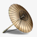 手绘古典素材古典图案 雨伞