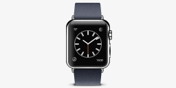 苹果蓝色扣现代产品手表苹果产品