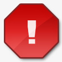 红色错误图标 error icon