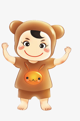 卡通手绘小男孩