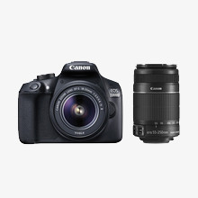 佳能Canon EOS 1300D(18-55/55-250) 双头套机