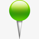 绿色销全球定位系统(gps)地图Gps-navigation-icons