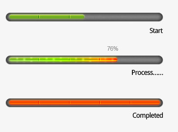 网页精美进度条