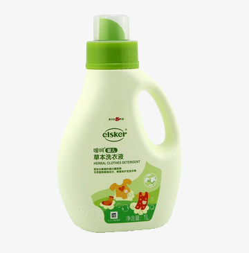 产品实物婴儿洗衣液