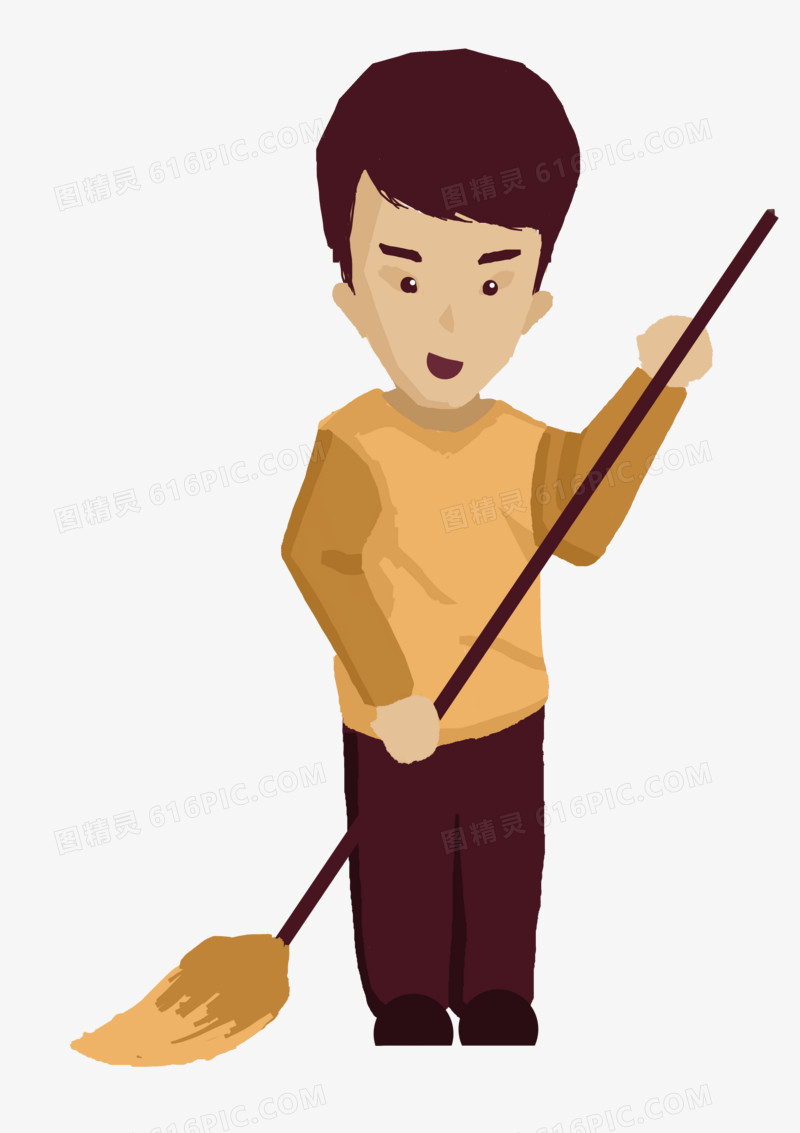 卡通五一劳动节人物