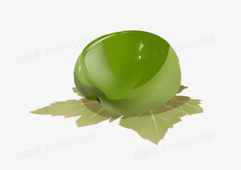手绘卡通小清晰糍粑食物小元素