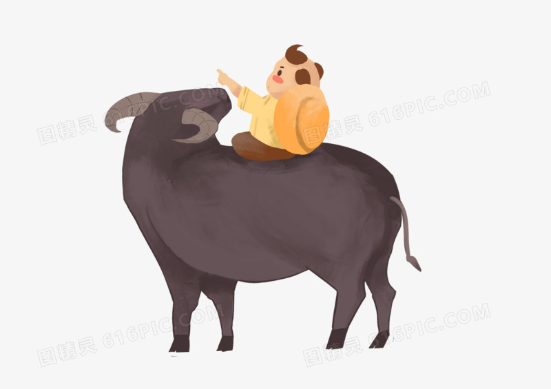 手绘卡通小清晰动物小元素