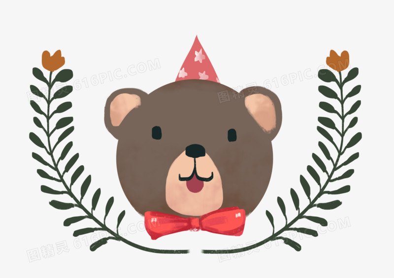可爱马戏团l小熊素材