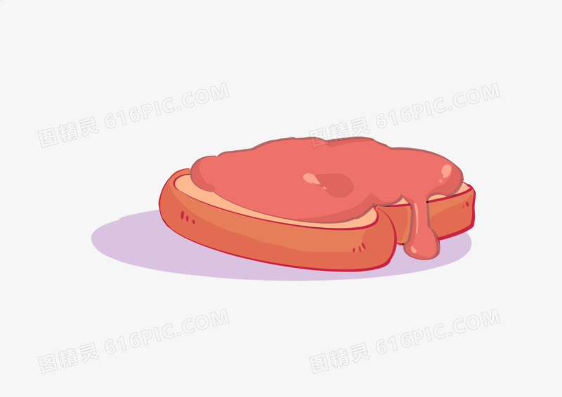 卡通简约插图西红柿片