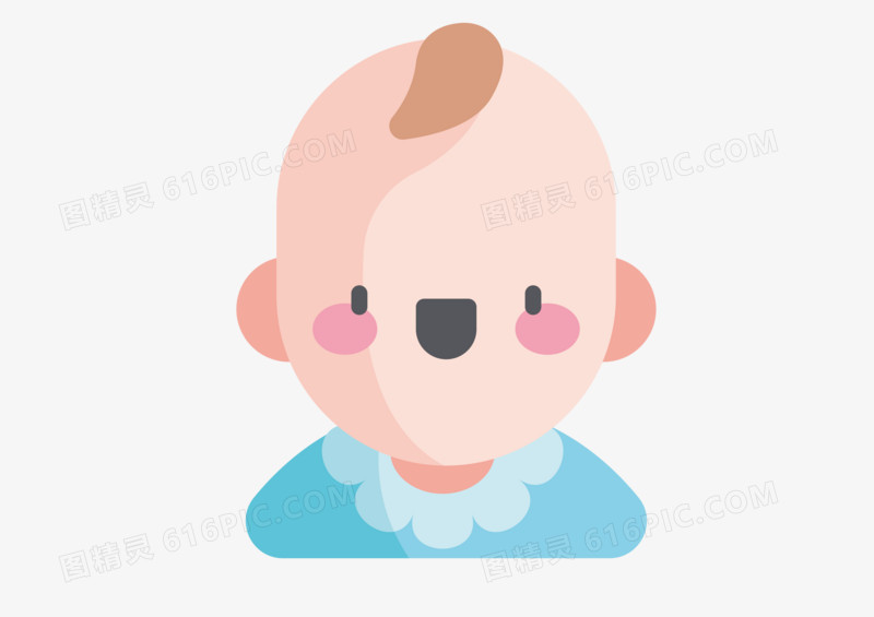 小孩矢量插画精美
