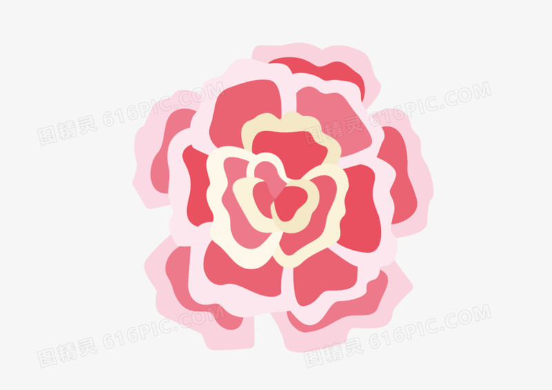 康乃馨矢量插画元素