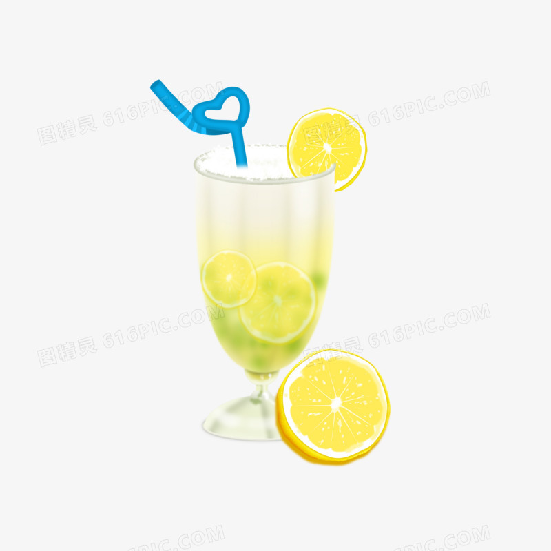 柠檬果汁杯子夏季冰饮奶茶