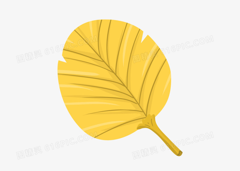 卡通简约清凉用品蒲扇手绘插画