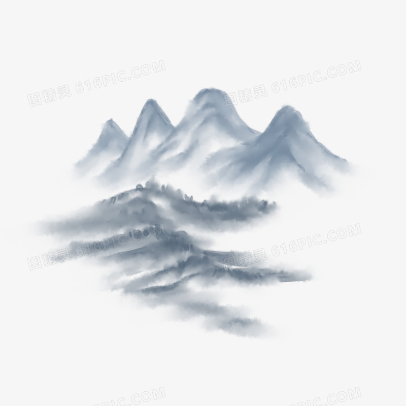 唯美中国风唯美群山
