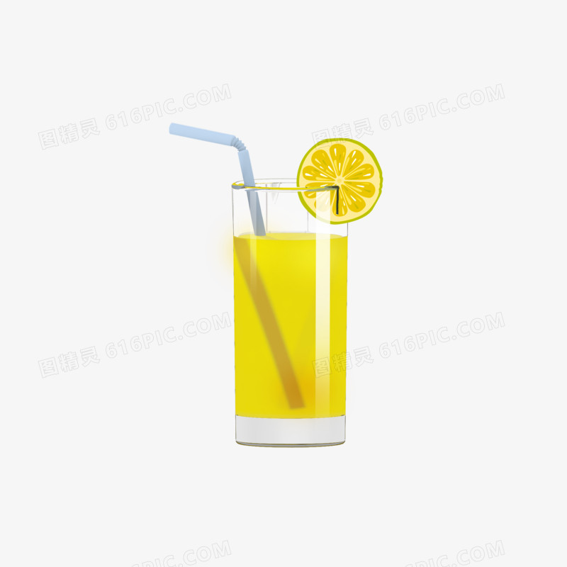 橙汁果汁杯子夏季冰饮奶茶柠檬茶吸管