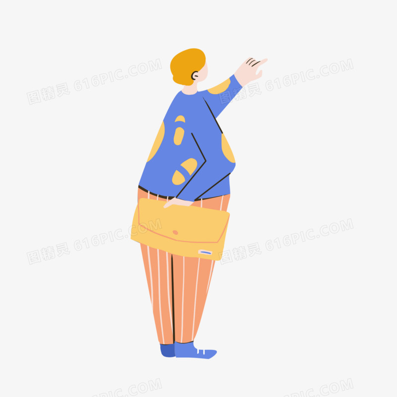 商务办公插画人物