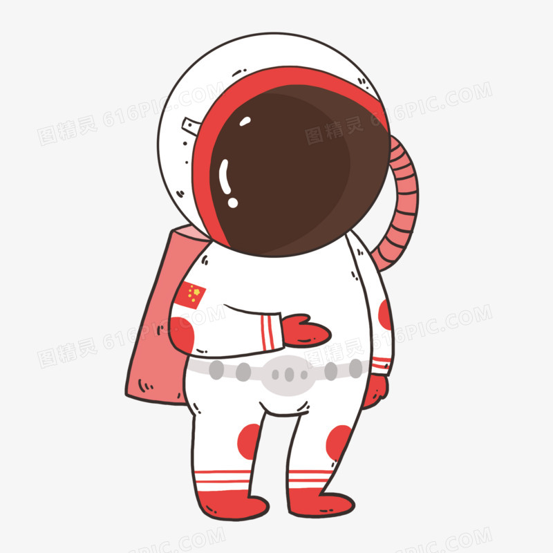 穿太空服的宇航员