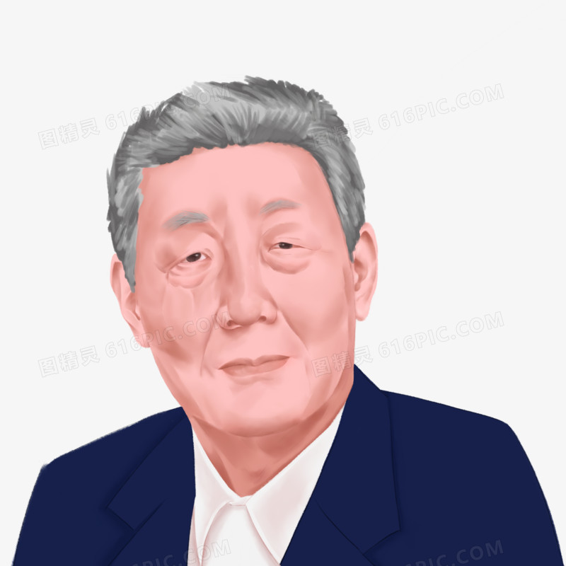 孙家栋手绘人物形象