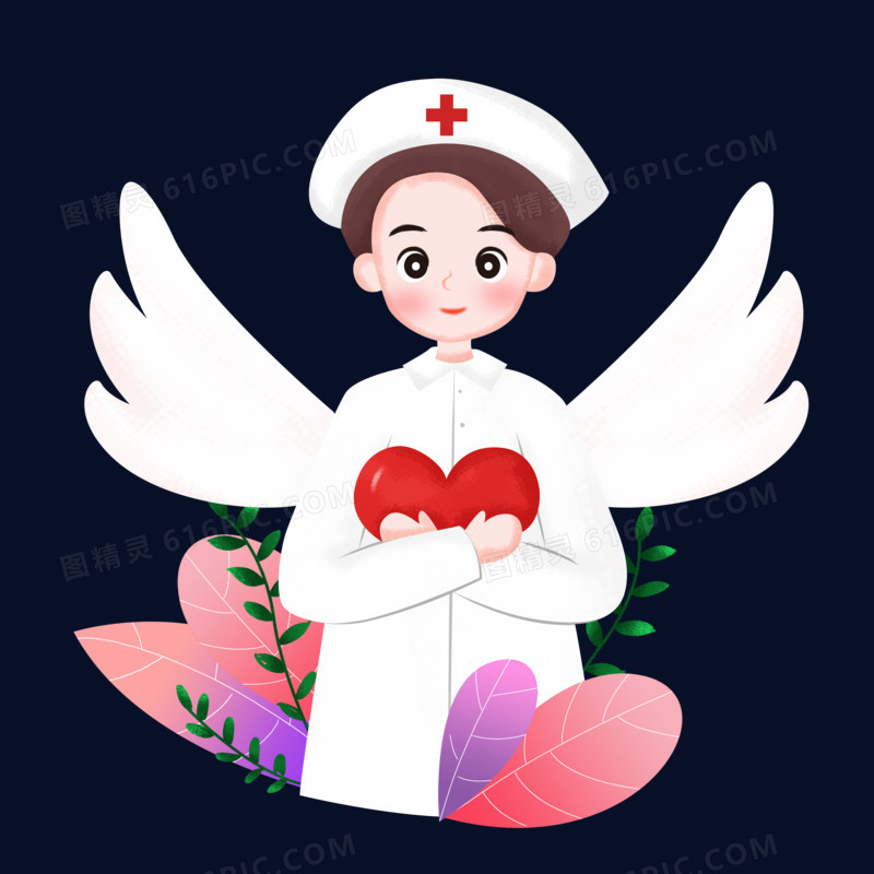 512国际护士节之手绘护士形象3