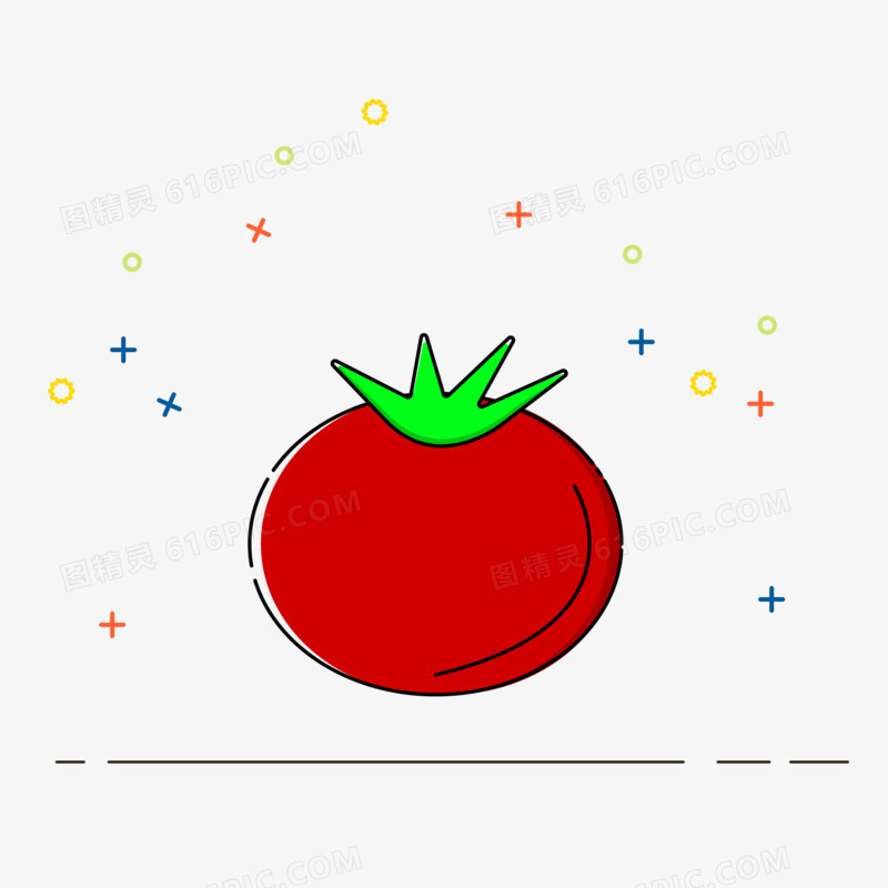 mbe创意卡通西红柿元素