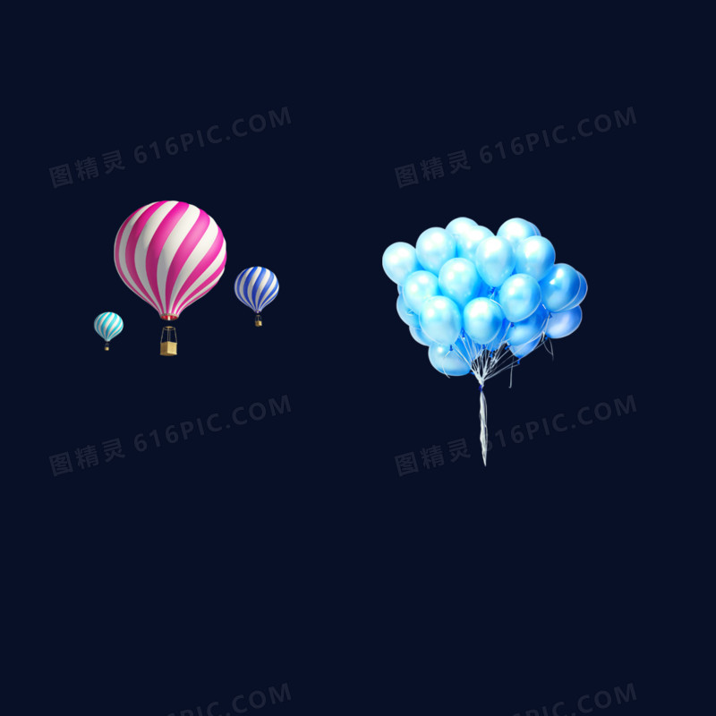气球热气球蒸汽球