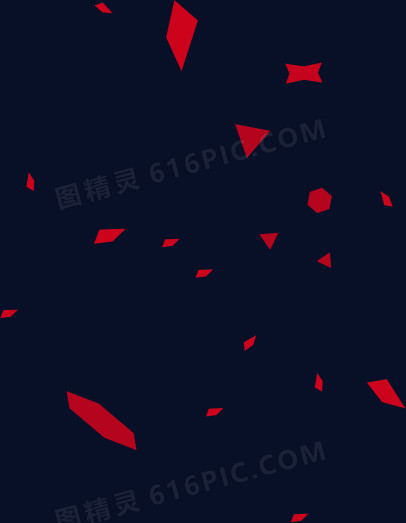 红色喜庆节日卡通漂浮装饰