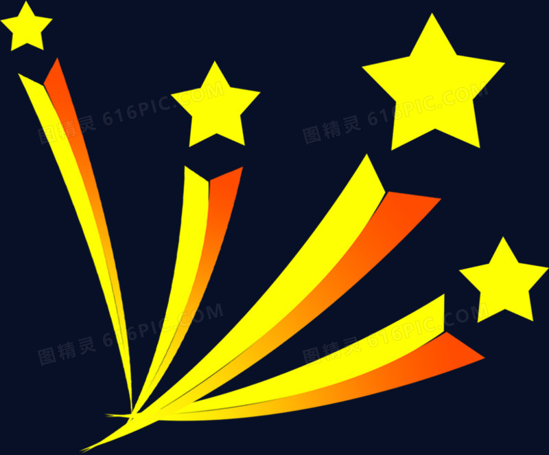 黄色星星过桥米线海报