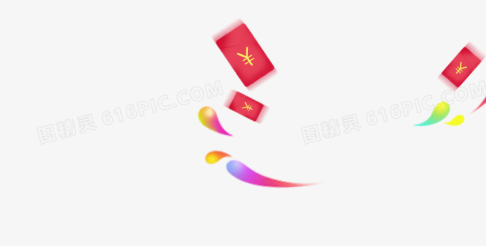 飞舞钱包艺术逗号