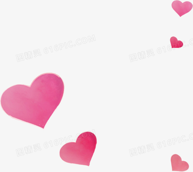 爱心小素材唯美素材